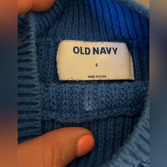 Old Navy blue sweater size Small - Picture 2 of 4